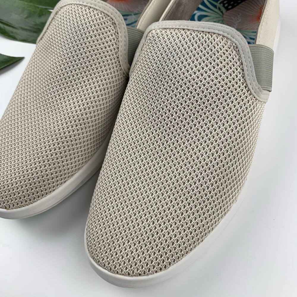 Olukai Hale’iwa Casual Sneakers Beige Slip On Comfort Women’s 9 - Picture 3 of 11